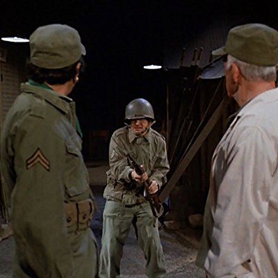 Corporal 'Boots' Miller, Maj. Frankenheimer, Radio Announcer