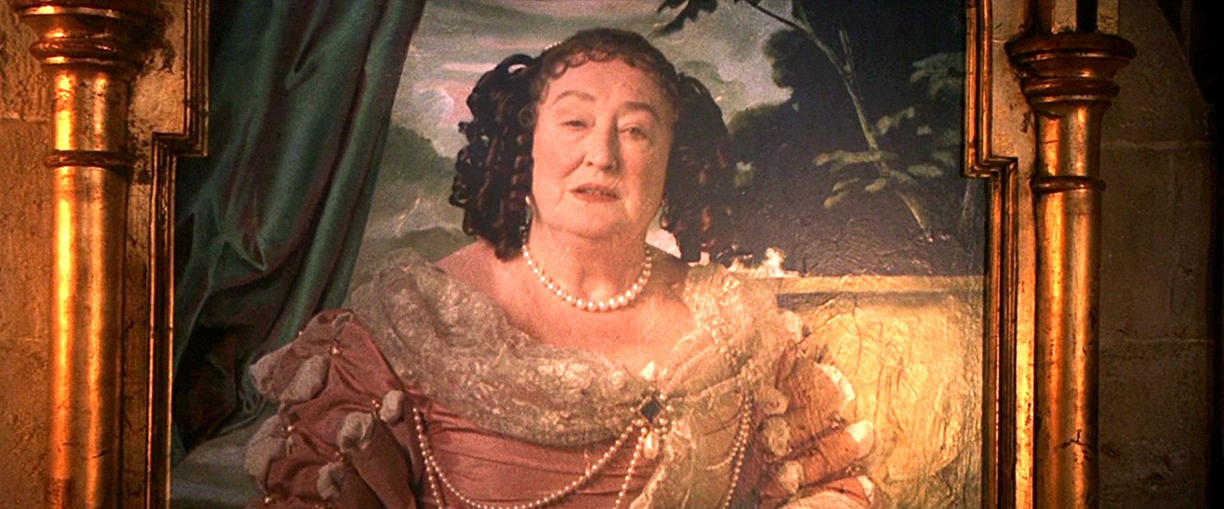 Fat Lady in Painting